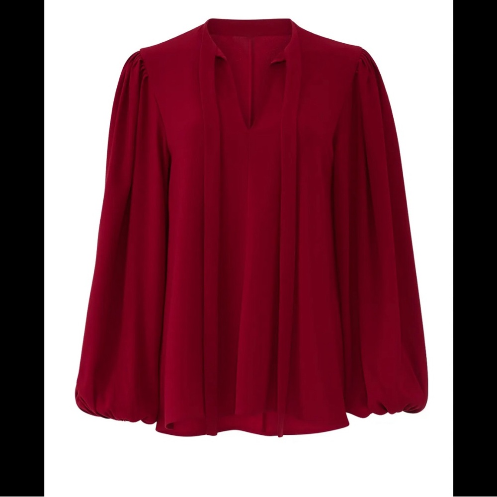 Elizabeth & James Red Blouse